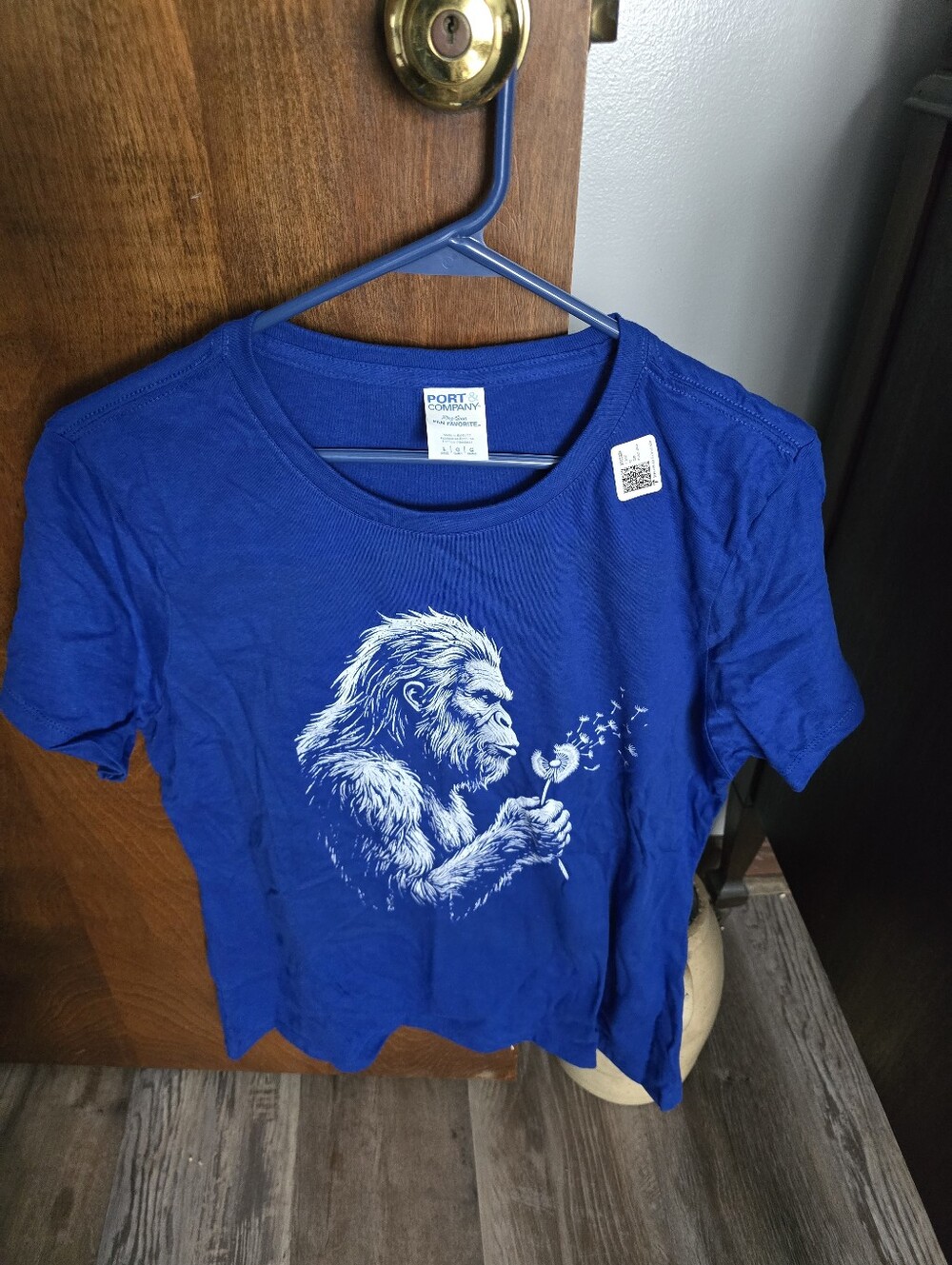 Sasquatch Blowing Dandelion Seeds
